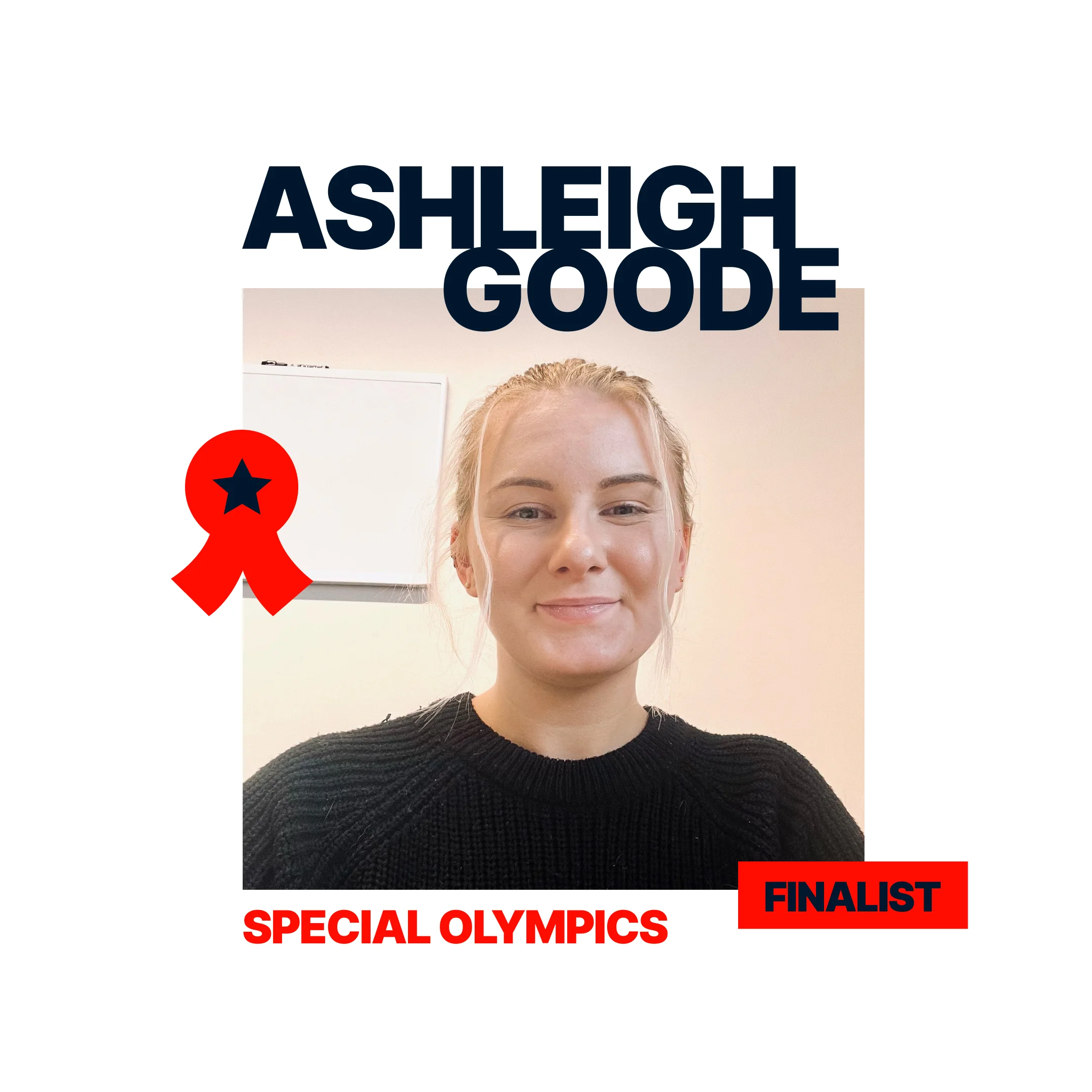 Ashleigh Goode, Special Olympics