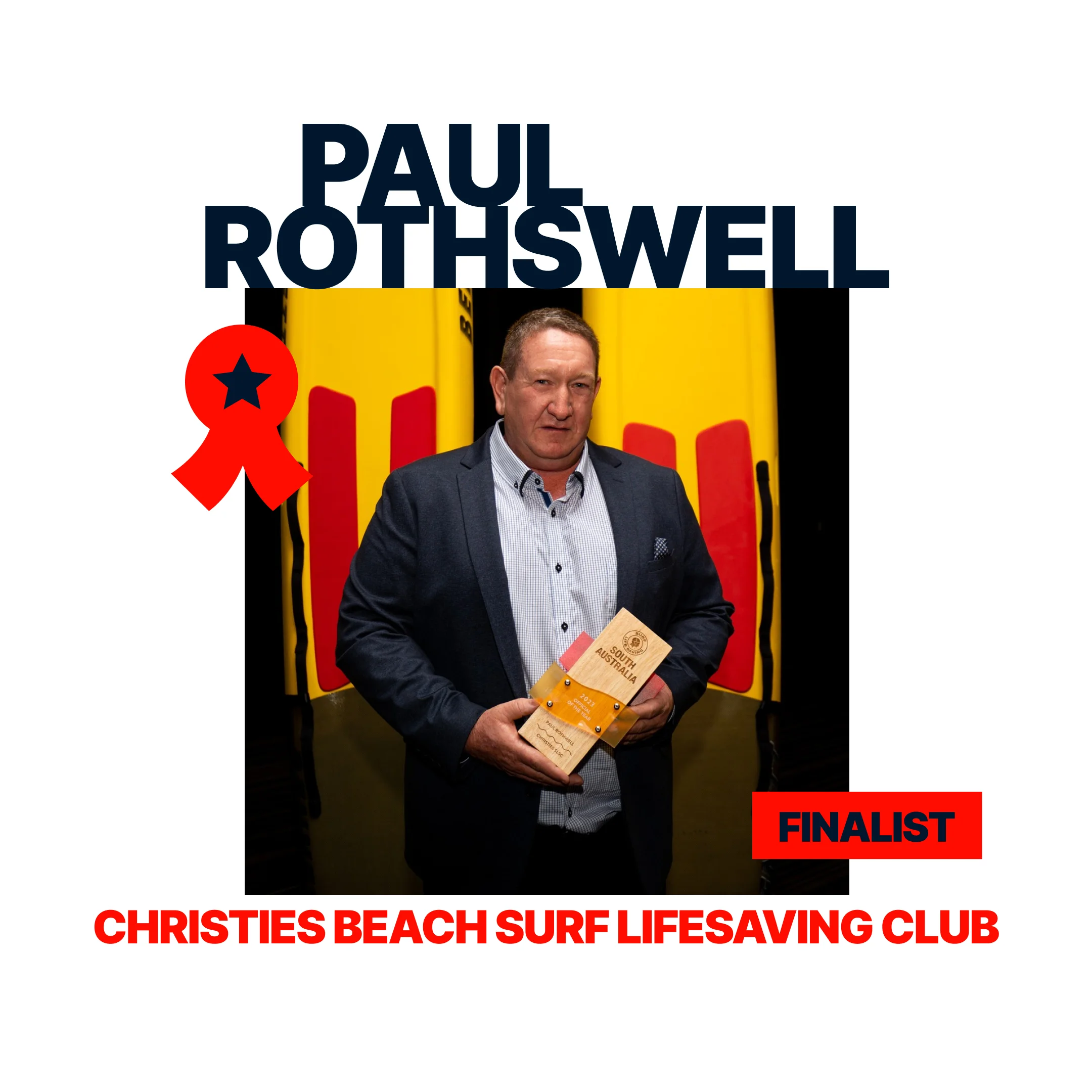 Paul Rothswell, Christies Beach Surf Living Saving Club