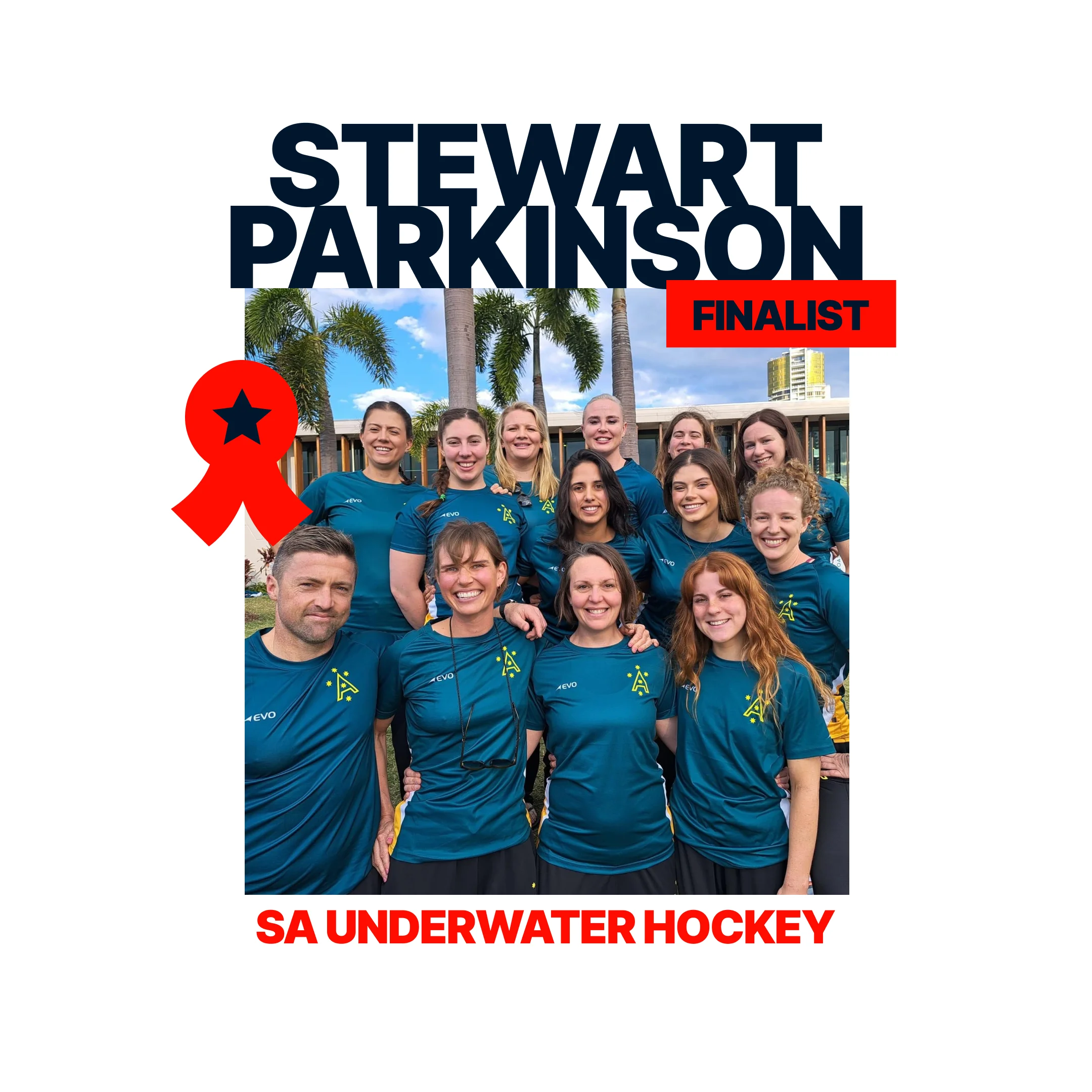 Stewart Parkinson, SA Underwater Hockey