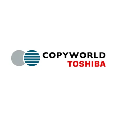 copyworld toshiba logo